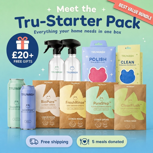 Tru-Starter Pack - Complete Eco-Friendly Cleaning Bundle