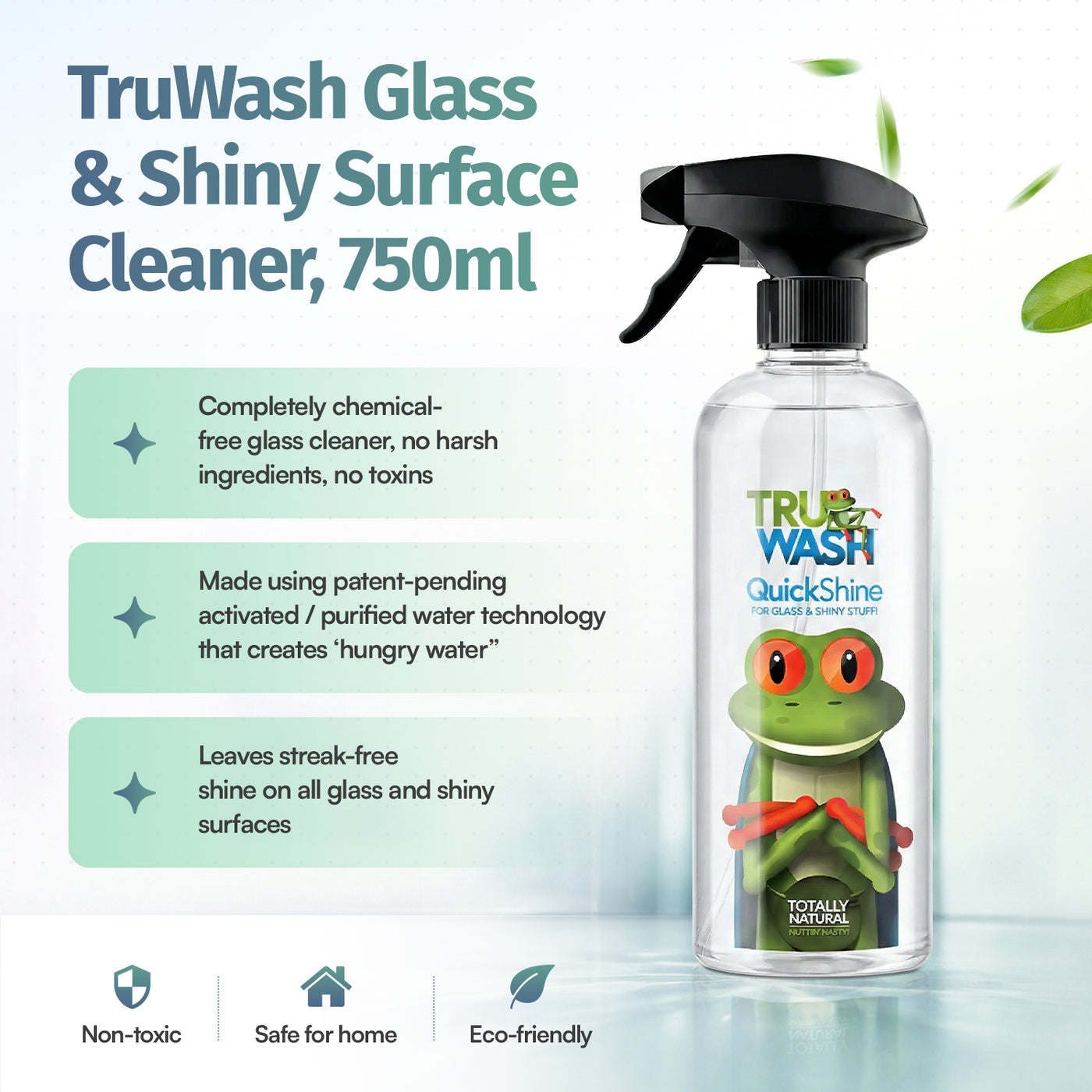 QuickShine Glass & Shiny Stuff Cleaner - 750ml