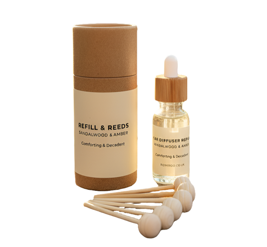 Refill & Reeds (Sandalwood & Amber)