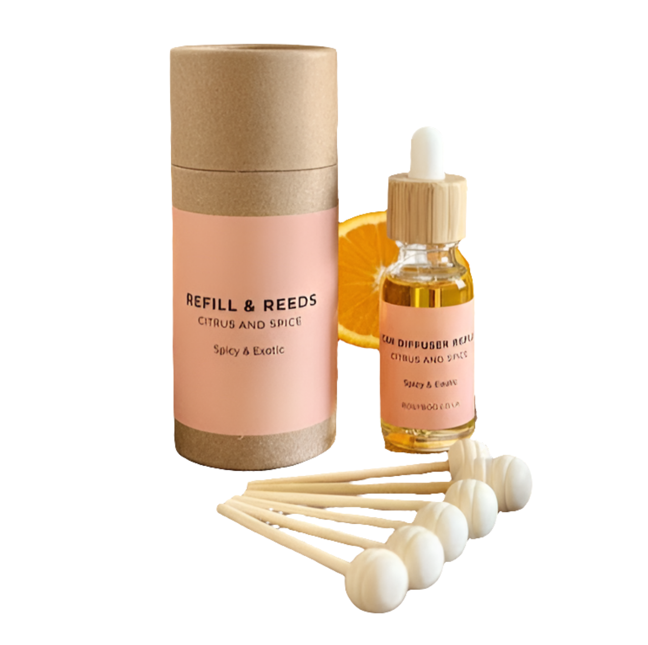Refill & Reeds (Citrus & Spice)