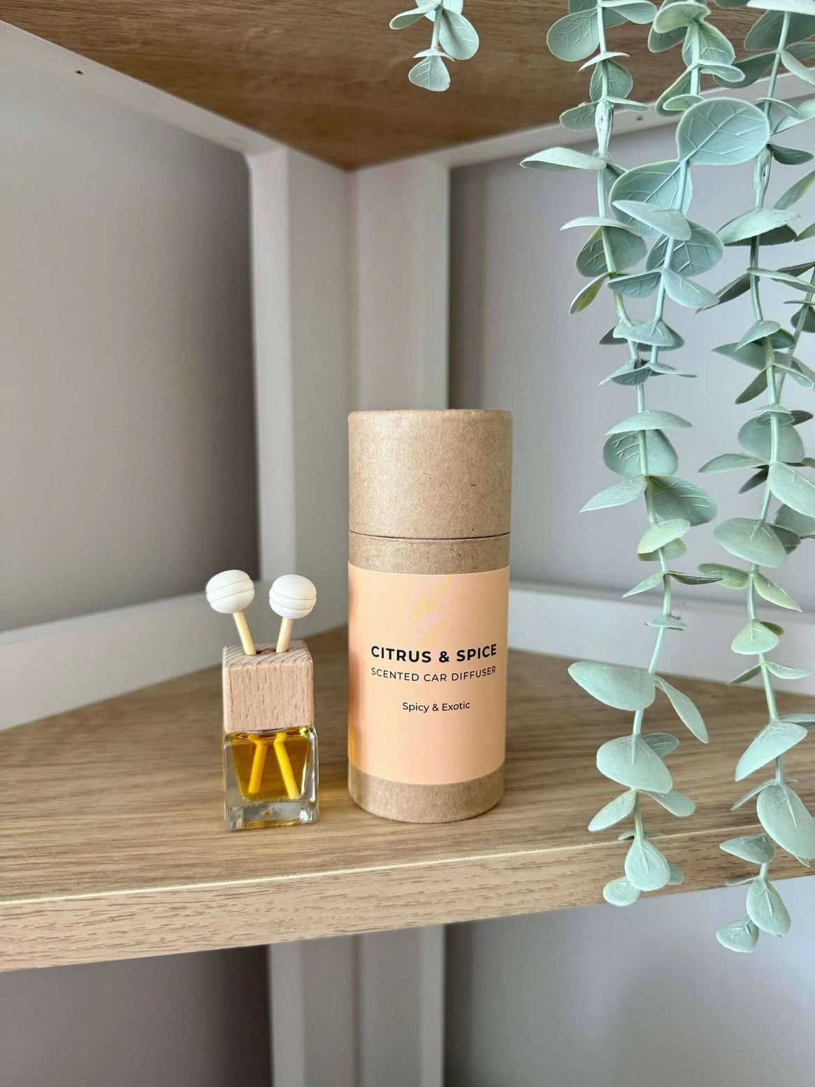 Personalised Car Diffuser (Citrus & Spice)