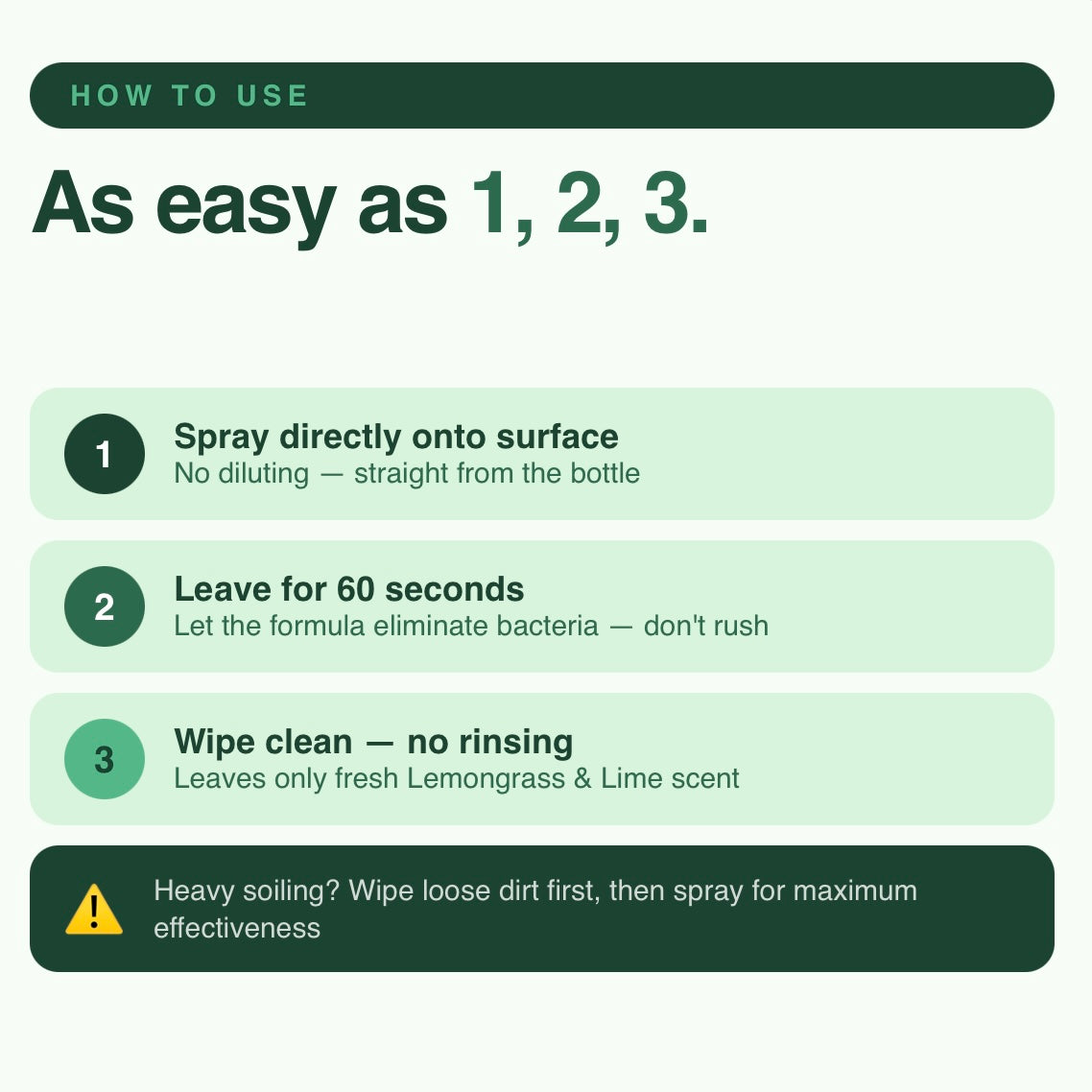 Killer Antibacterial Spray 500ml - Lemongrass & Lime Scent