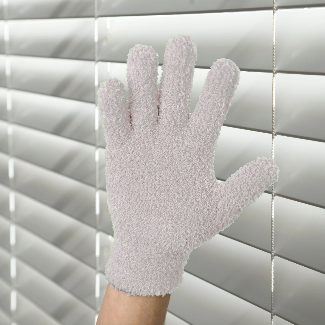 Premium Dusting Gloves 2 Pack - High-Performance Microfiber