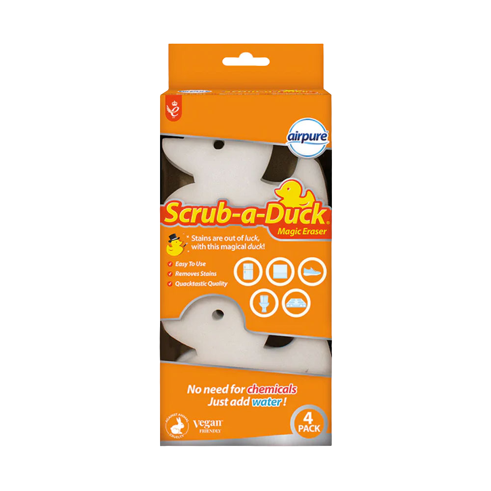 AirPure Scrub A Duck Magic Eraser 4pk