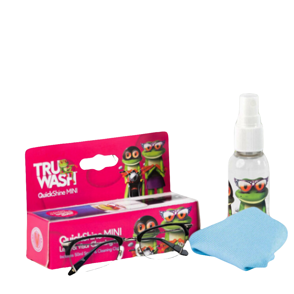 Eyeglass & Visor Cleaner 30ml - Pocket-Size with Cloth