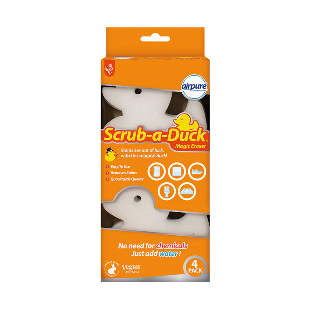 AirPure Scrub A Duck Magic Eraser 4pk