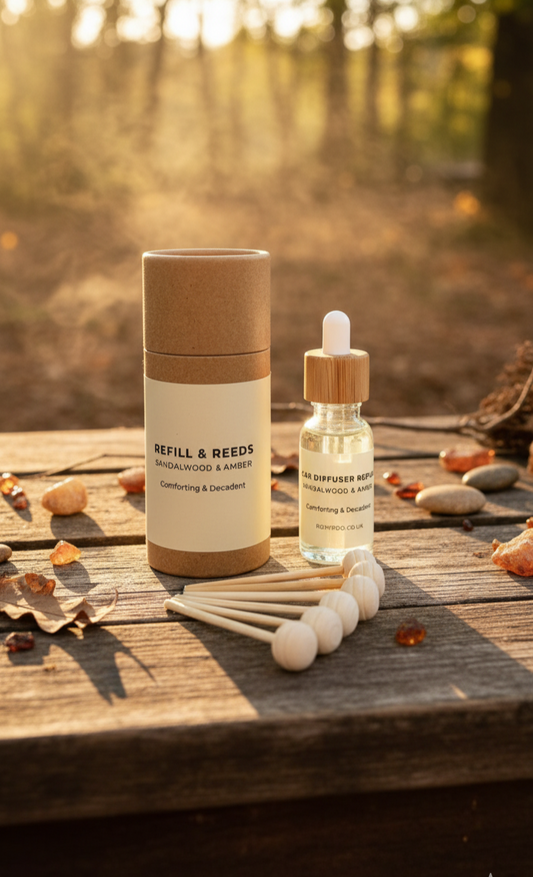 Refill & Reeds (Sandalwood & Amber)