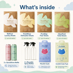 Tru-Starter Pack - Complete Eco-Friendly Cleaning Bundle