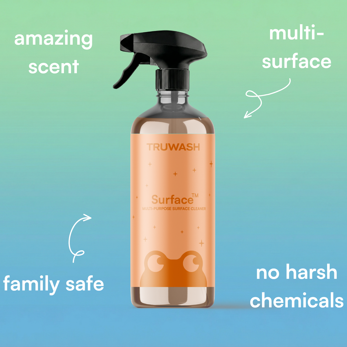 Surface Multi Surface Cleaner 750ml - Natural Orange Extract