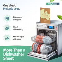 FreshRinse Eco-Friendly Dishwasher Sheets - 60 Loads