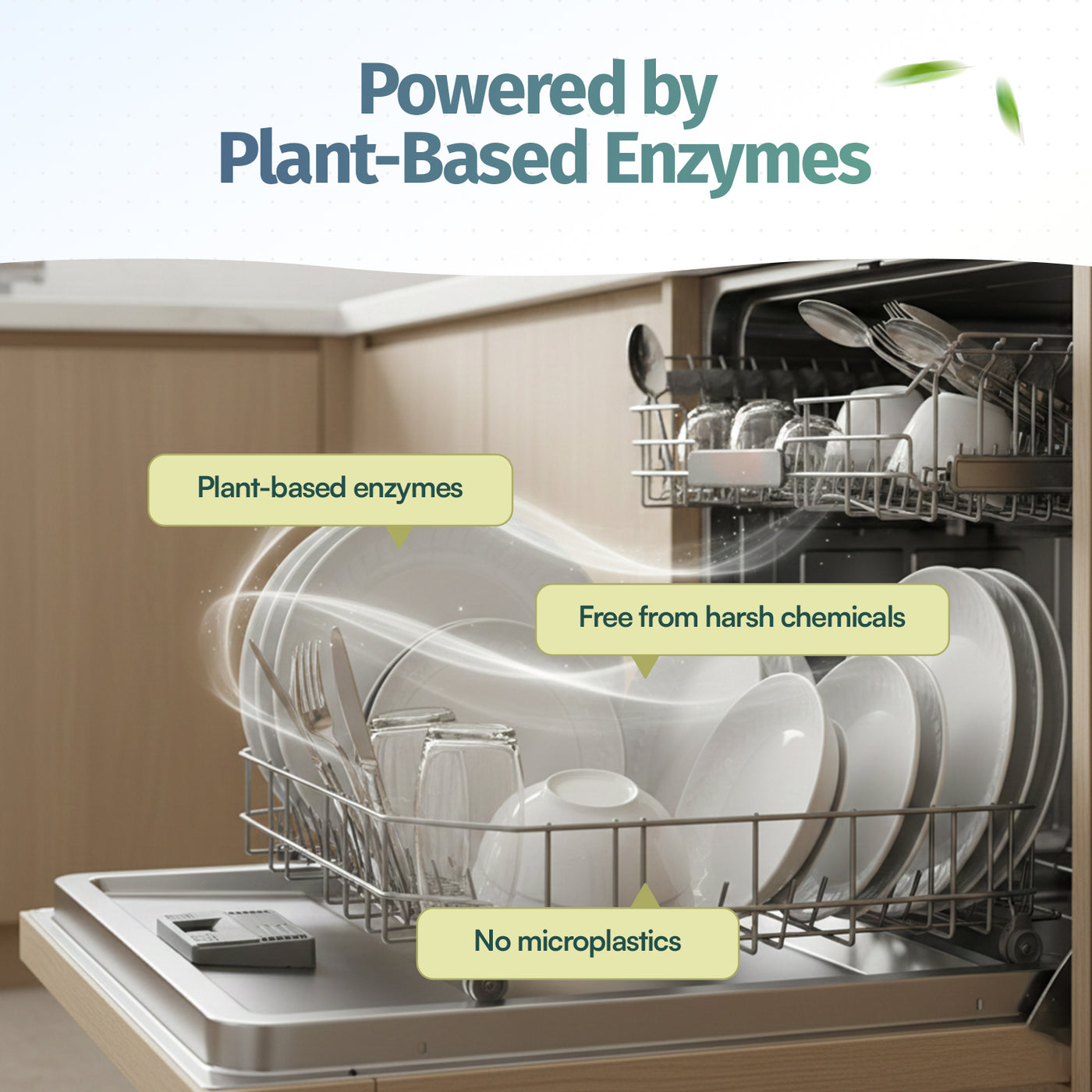 FreshRinse Eco-Friendly Dishwasher Sheets - 60 Loads