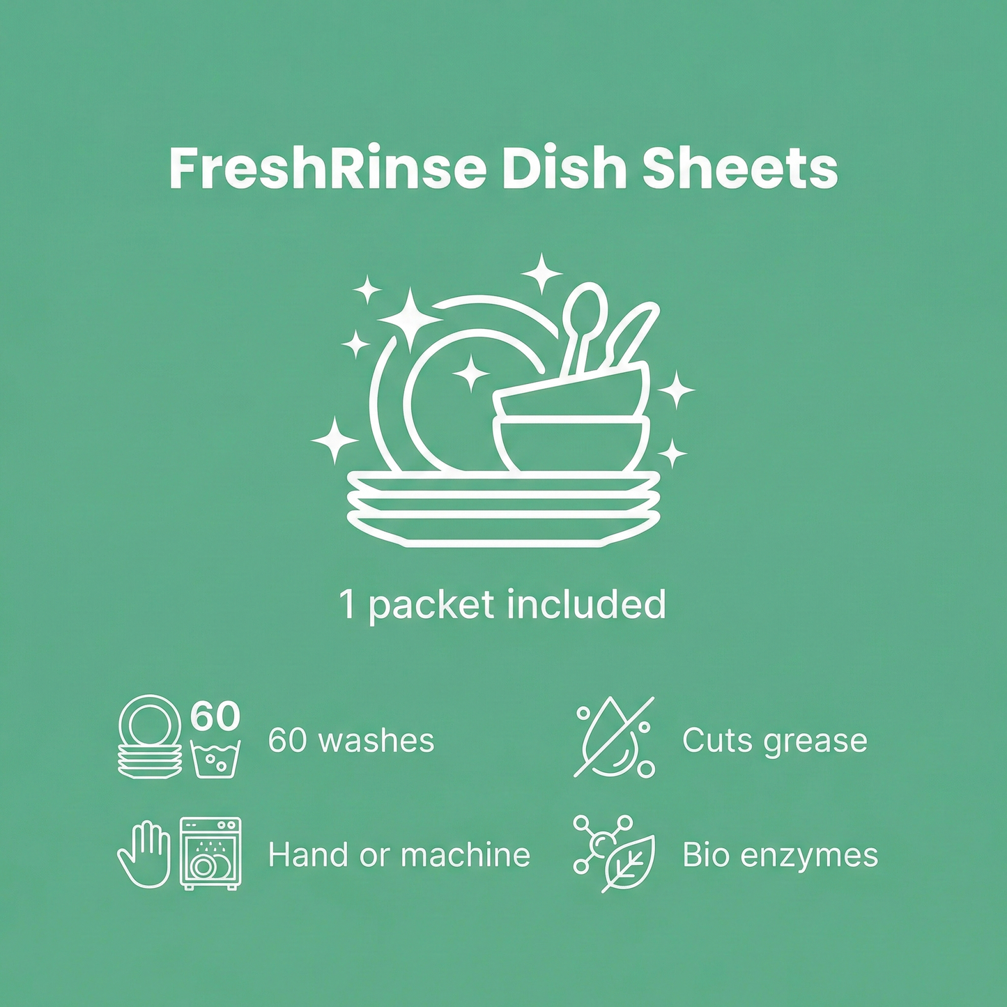 Everyday Essentials Bundle - Eco Laundry & Dishwasher Sheets