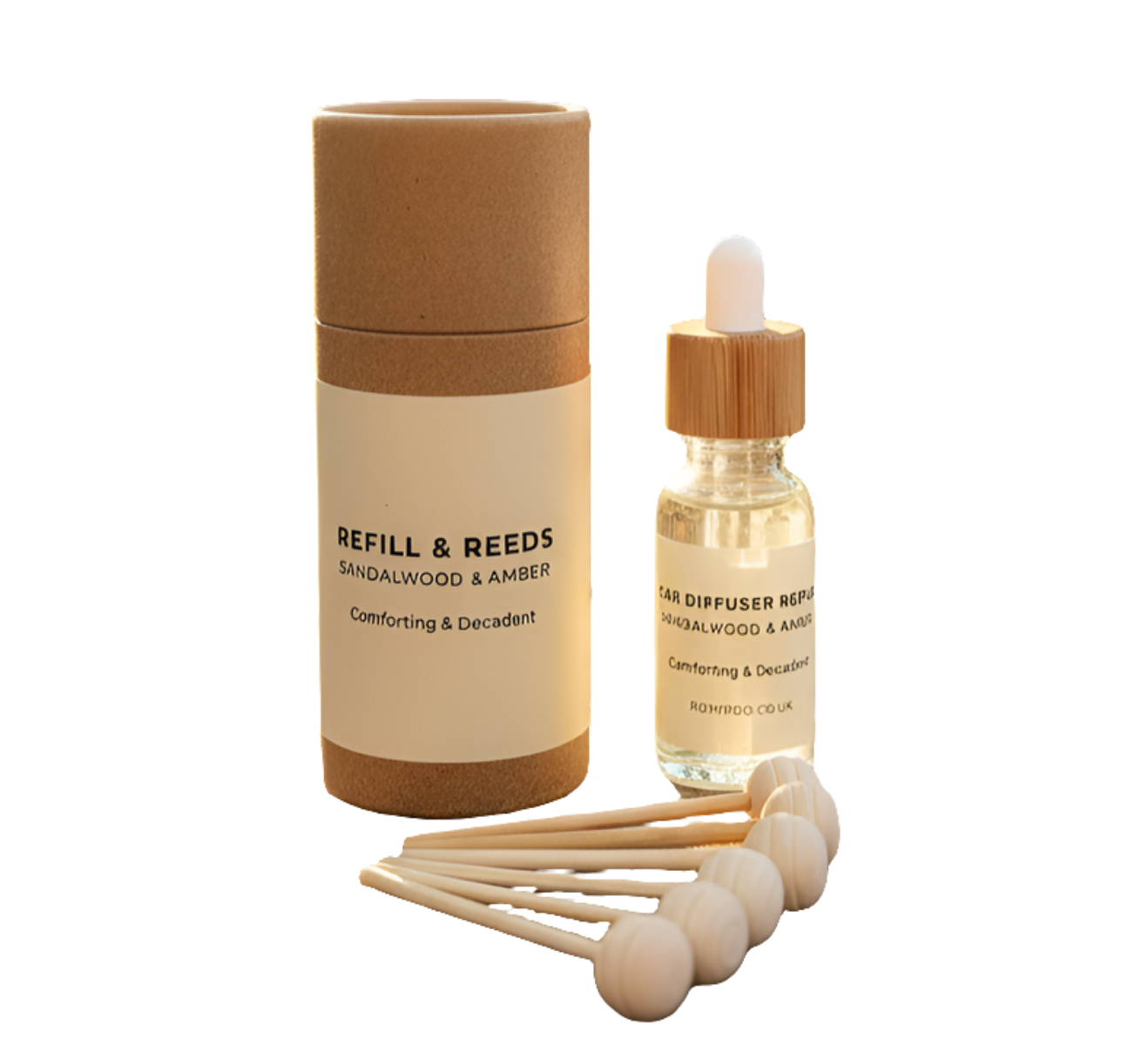 Refill & Reeds (Sandalwood & Amber)