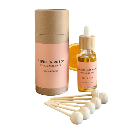 Refill & Reeds (Citrus & Spice)