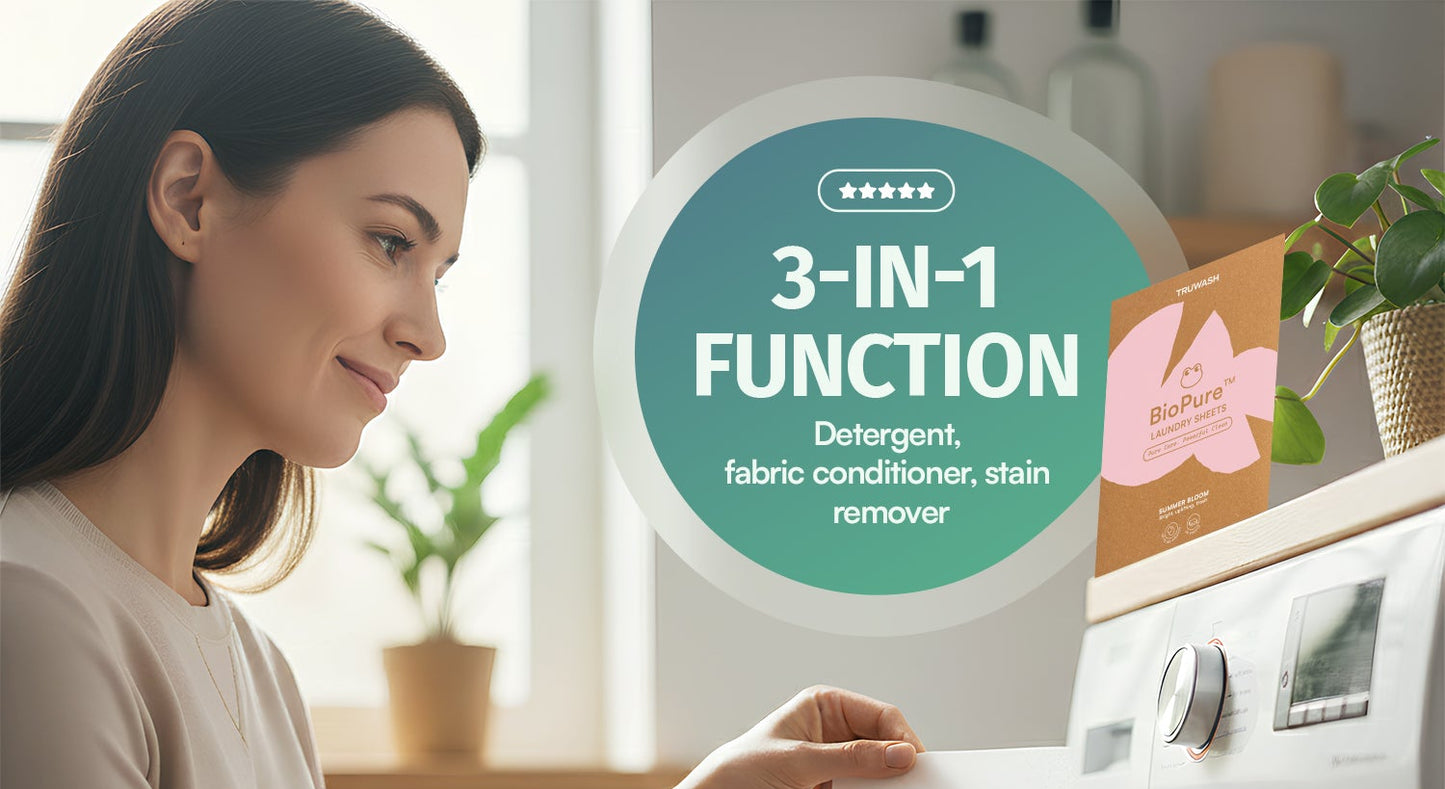 BioPure Eco-Friendly Laundry Sheets (up to 60 Washes)