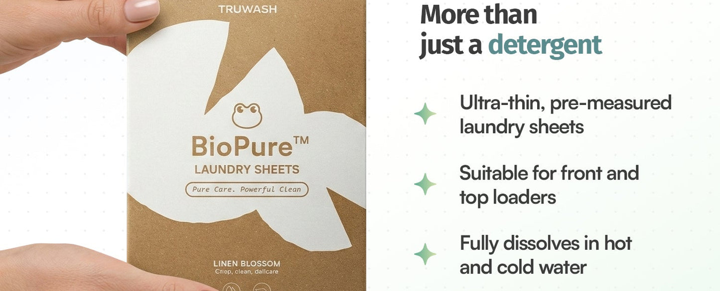 BioPure Eco-Friendly Laundry Sheets (up to 60 Washes)