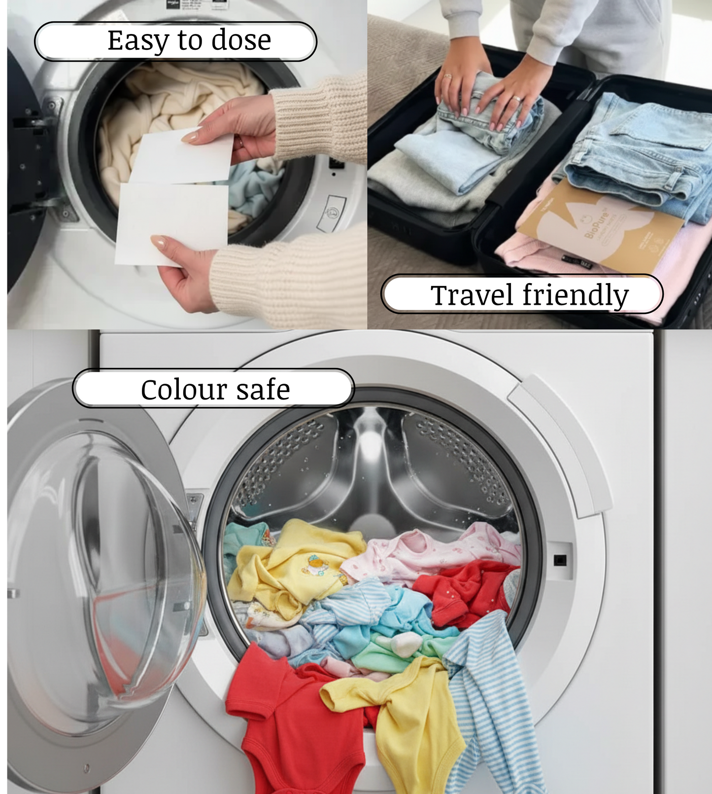 (PRESALE!) BioPure Eco-Friendly Laundry Sheets (up to 60 Washes)