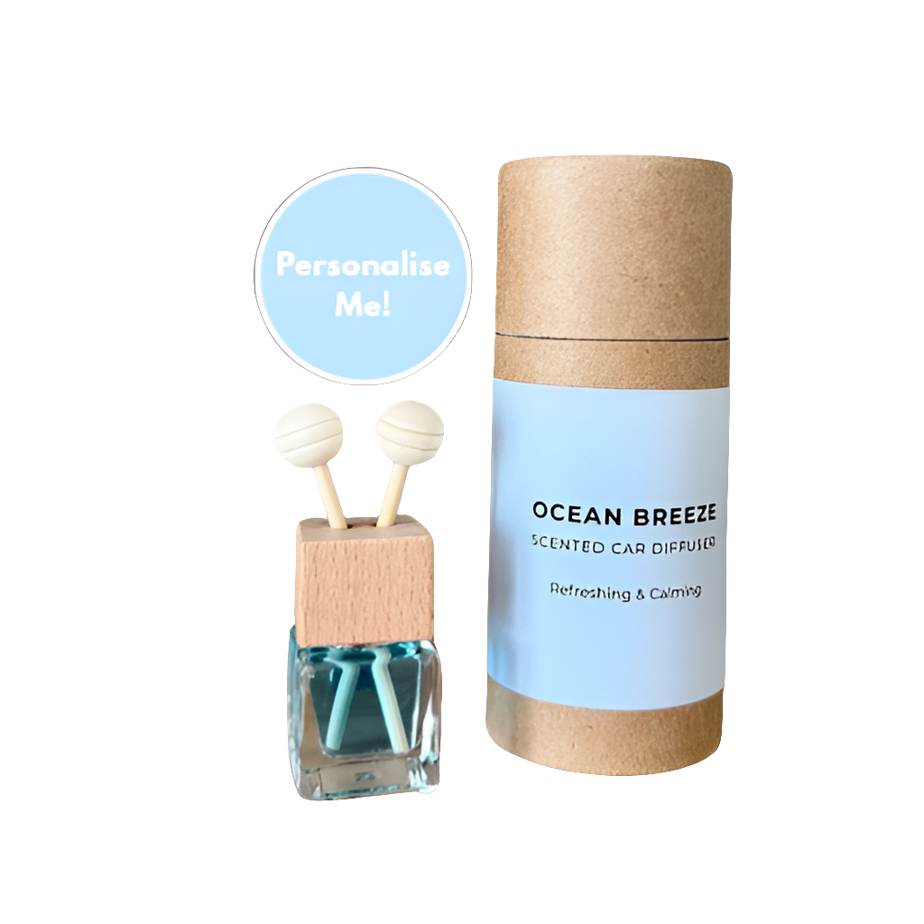 Personalised Car Diffuser (Ocean Breeze)