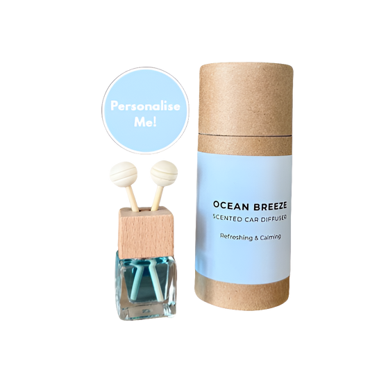 Personalised Car Diffuser (Ocean Breeze)
