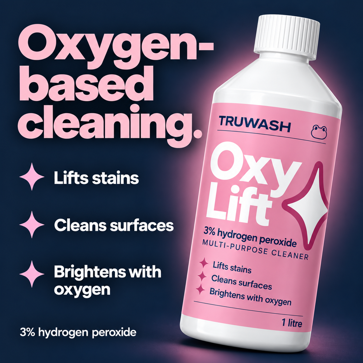 OxyLift oxygen-based cleaning benefits