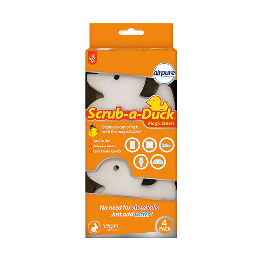 AirPure Scrub A Duck Magic Eraser 4pk