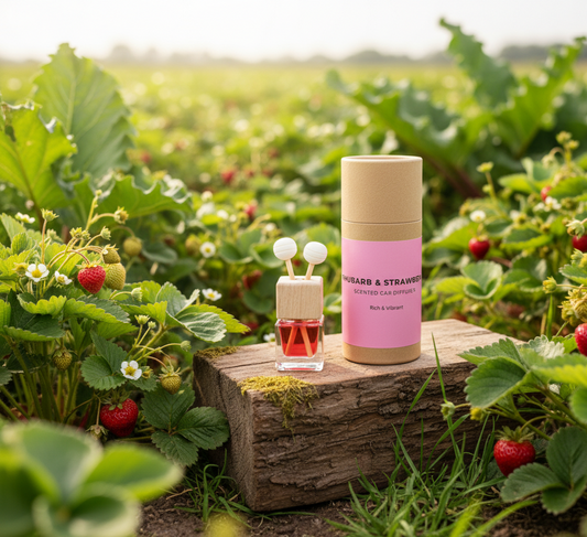 Personalised Car Diffuser (Rhubarb & Strawberry)