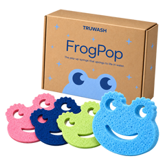 FrogPop sponges · 4-pack