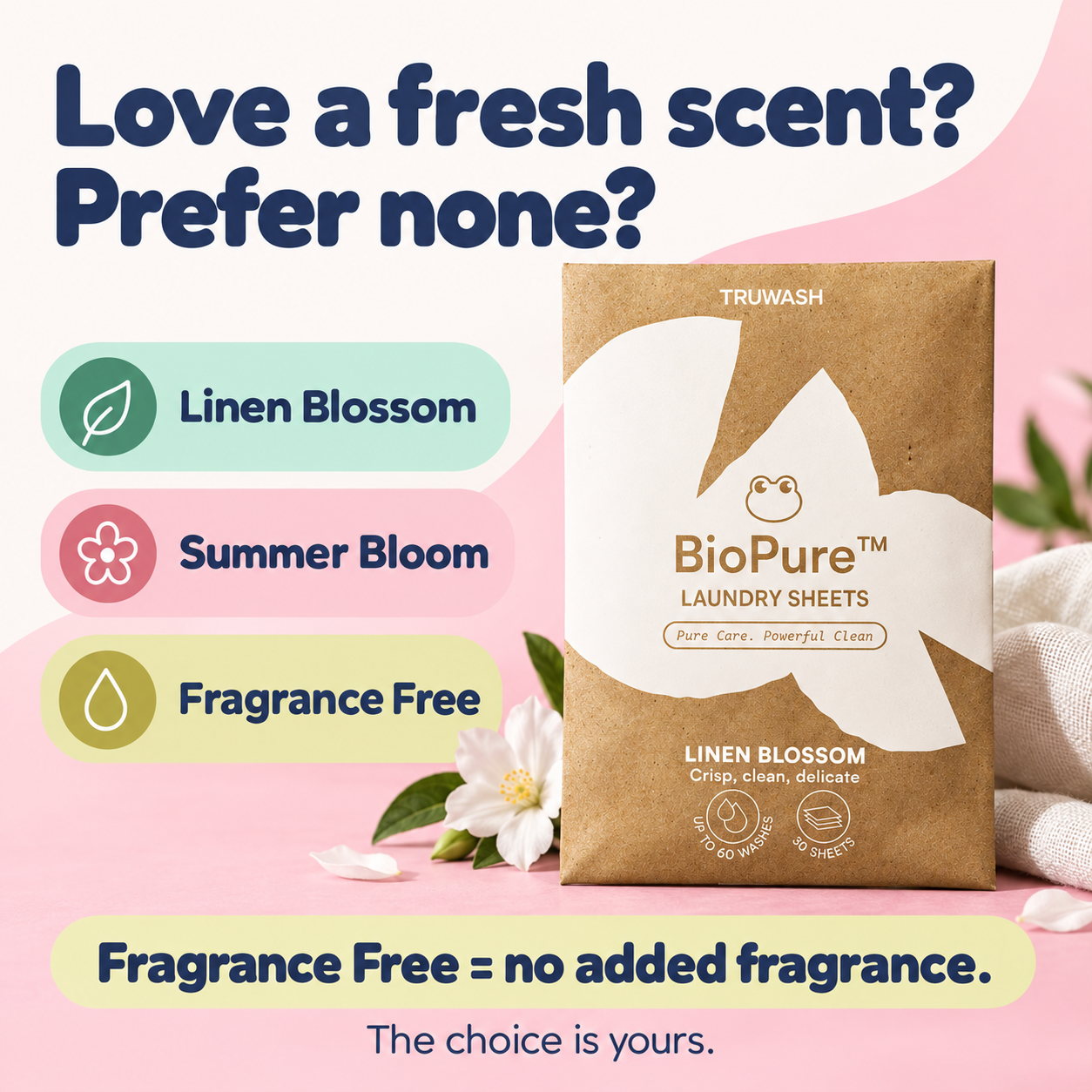Choose your BioPure scent